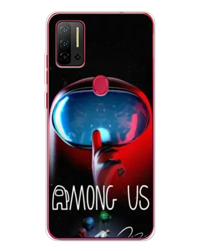 Чехол для Ulefone Note 11P с картинкой «Красный импостер — макро» Чехол для Ulefone Note 11P с картинкой «Красный импостер — макро»