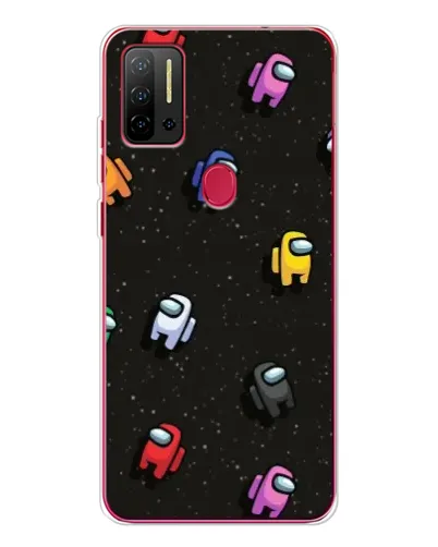 Чехол для Ulefone Note 11P с картинкой «Космический паттерн Among Us» Чехол для Ulefone Note 11P с картинкой «Космический паттерн Among Us»