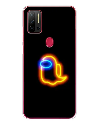 Чехол для Ulefone Note 11P с картинкой «Among Us неоновое сияние» Чехол для Ulefone Note 11P с картинкой «Among Us неоновое сияние»