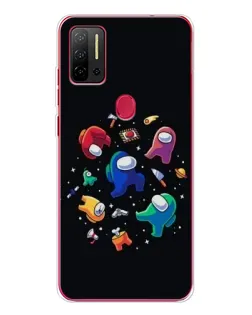 Чехол для Ulefone Note 11P с картинкой «Among Us космос»