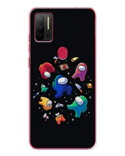 Чехол для Ulefone Note 11P с картинкой «Among Us космос» Чехол для Ulefone Note 11P с картинкой «Among Us космос»