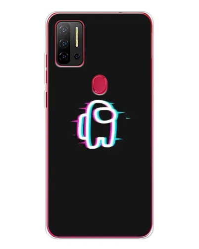 Чехол для Ulefone Note 11P с картинкой «Among Us неон» Чехол для Ulefone Note 11P с картинкой «Among Us неон»
