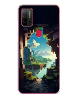 Чехол для Ulefone Note 11P с картинкой «Вид из пещеры»