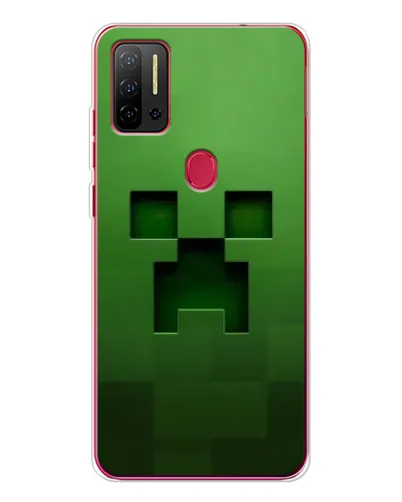 Чехол для Ulefone Note 11P с картинкой «Крипер микро-дизайн»