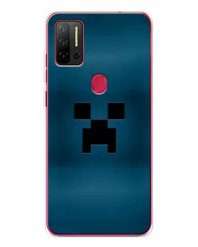 Чехол для Ulefone Note 11P с картинкой «Крипер текстура»