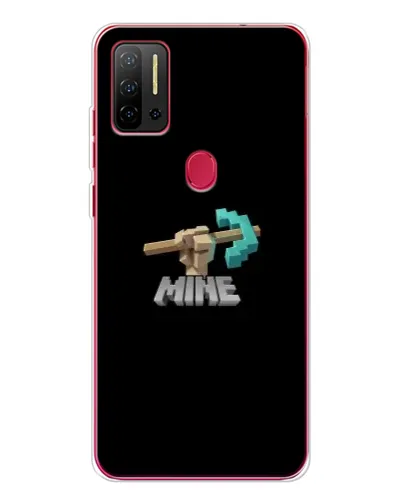 Чехол для Ulefone Note 11P с картинкой «Алмазная кирка»