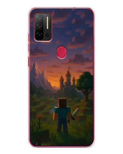 Чехол для Ulefone Note 11P с картинкой «Стив у башни»