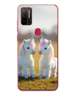 Чехол для Ulefone Note 11P с картинкой «Пара единорогов» Чехол для Ulefone Note 11P с картинкой «Пара единорогов»