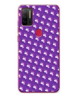 Чехол для Ulefone Note 11P с картинкой «Единороги на фиолетовом» Чехол для Ulefone Note 11P с картинкой «Единороги на фиолетовом»