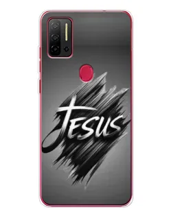 Чохол для Ulefone Note 11P з картинкою «Напис Jesus Graffiti»