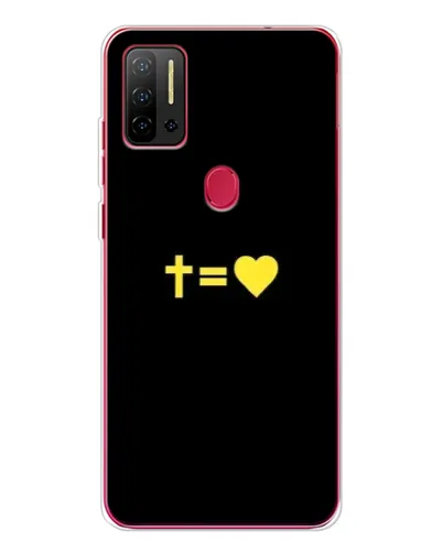 Чохол для Ulefone Note 11P з картинкою «Серце та Хрест» Чохол для Ulefone Note 11P з картинкою «Серце та Хрест»