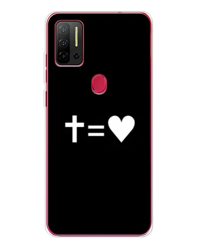 Чохол для Ulefone Note 11P з картинкою «Хрест та Серце» Чохол для Ulefone Note 11P з картинкою «Хрест та Серце»