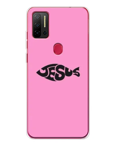 Чохол для Ulefone Note 11P з картинкою «Рожевий символ Jesus» Чохол для Ulefone Note 11P з картинкою «Рожевий символ Jesus»