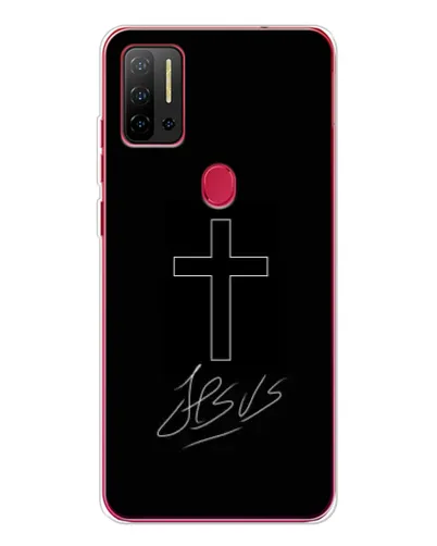 Чехол для Ulefone Note 11P с картинкой «Графический крест Jesus» Чехол для Ulefone Note 11P с картинкой «Графический крест Jesus»