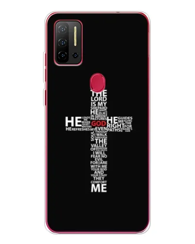 Чехол для Ulefone Note 11P с картинкой «Текстовый крест» Чехол для Ulefone Note 11P с картинкой «Текстовый крест»