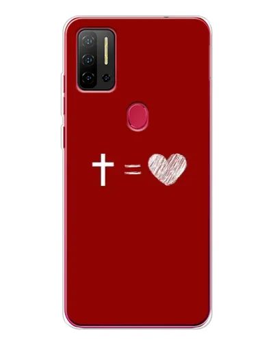 Чехол для Ulefone Note 11P с картинкой «Уравнение любви» Чехол для Ulefone Note 11P с картинкой «Уравнение любви»