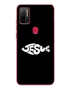 Чехол для Ulefone Note 11P с картинкой «Рыба Jesus»