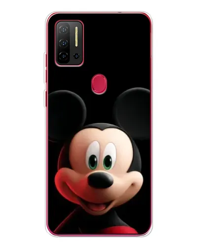 Чехол для Ulefone Note 11P с картинкой «Улыбающийся Микки Маус»