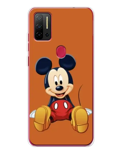 Чехол для Ulefone Note 11P с картинкой «Микки отдыхает»