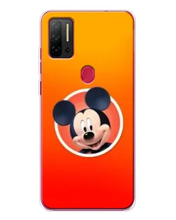 Чехол для Ulefone Note 11P с картинкой «Mickey в круге»
