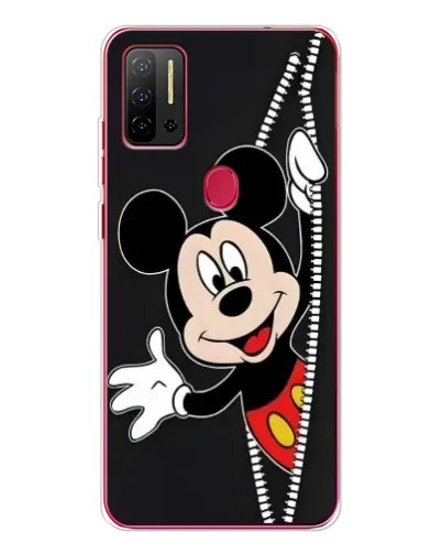 Чехол для Ulefone Note 11P с картинкой «Микки раздвигает стены»