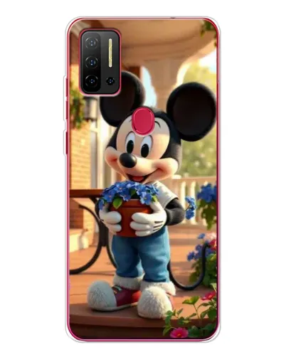 Чехол для Ulefone Note 11P с картинкой «Микки садовод»