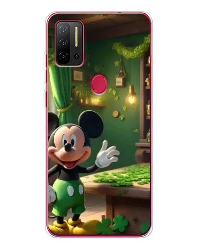 Чехол для Ulefone Note 11P с картинкой «Микки в мастерской»