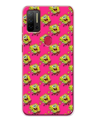 Чехол для Ulefone Note 11P с картинкой «Розовый паттерн»