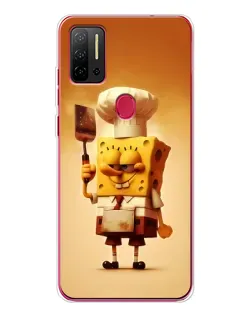 Чехол для Ulefone Note 11P с картинкой «Губка Боб повар» Чехол для Ulefone Note 11P с картинкой «Губка Боб повар»