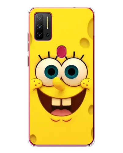 Чехол для Ulefone Note 11P с картинкой «Губка Боб улыбка»