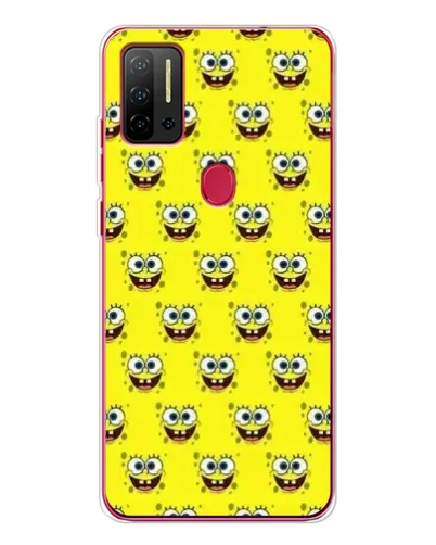 Чехол для Ulefone Note 11P с картинкой «Паттерн Губка Боб»