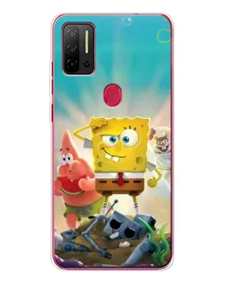 Чехол для Ulefone Note 11P с картинкой «Спанч Боб победитель» Чехол для Ulefone Note 11P с картинкой «Спанч Боб победитель»