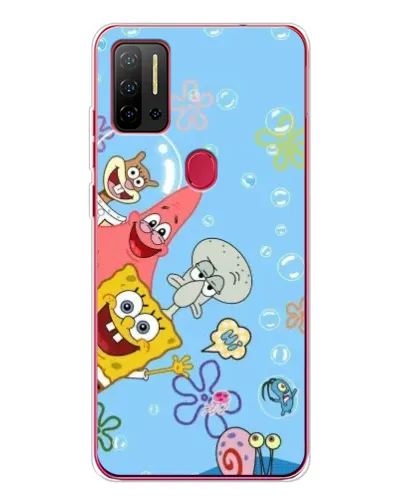 Чехол для Ulefone Note 11P с картинкой «Веселые пузырьки»