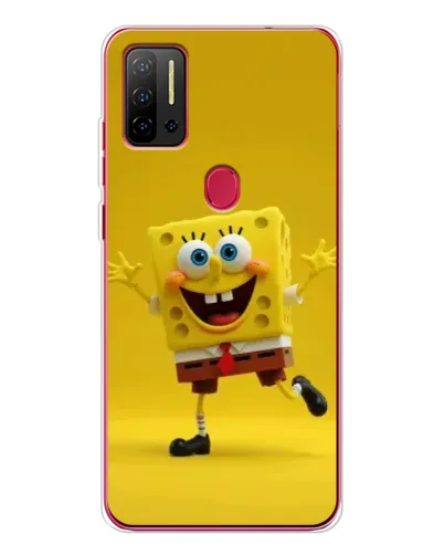 Чехол для Ulefone Note 11P с картинкой «Позитивный Губка Боб»