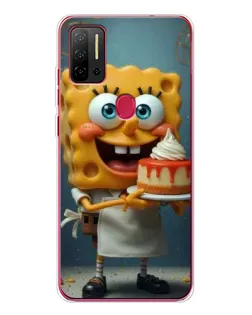 Чехол для Ulefone Note 11P с картинкой «Повар Спанч Боб» Чехол для Ulefone Note 11P с картинкой «Повар Спанч Боб»