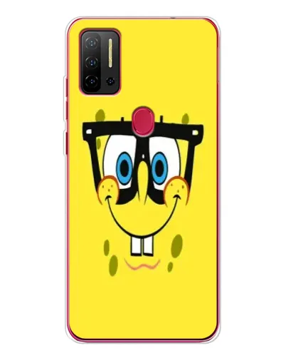 Чехол для Ulefone Note 11P с картинкой «Минималистичный Спанч Боб» Чехол для Ulefone Note 11P с картинкой «Минималистичный Спанч Боб»