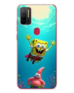 Чехол для Ulefone Note 11P с картинкой «Спанч Боб под водой» Чехол для Ulefone Note 11P с картинкой «Спанч Боб под водой»