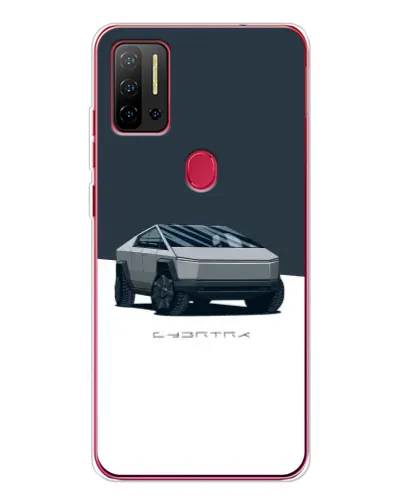 Чохол для Ulefone Note 11P з картинкою «Сріблястий Cybertruck Tesla» Чохол для Ulefone Note 11P з картинкою «Сріблястий Cybertruck Tesla»