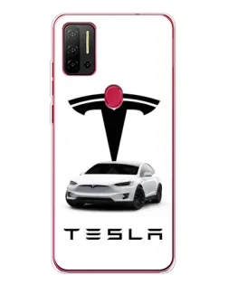 Чохол для Ulefone Note 11P з картинкою «Tesla White Style» Чохол для Ulefone Note 11P з картинкою «Tesla White Style»