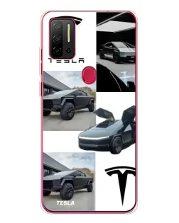 Чохол для Ulefone Note 11P з картинкою «Колаж Cybertruck Tesla» Чохол для Ulefone Note 11P з картинкою «Колаж Cybertruck Tesla»