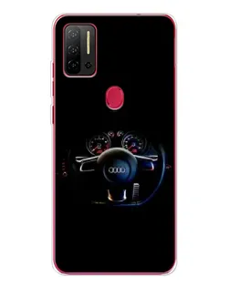 Чохол для Ulefone Note 11P з картинкою «Салон Audi — кермо»