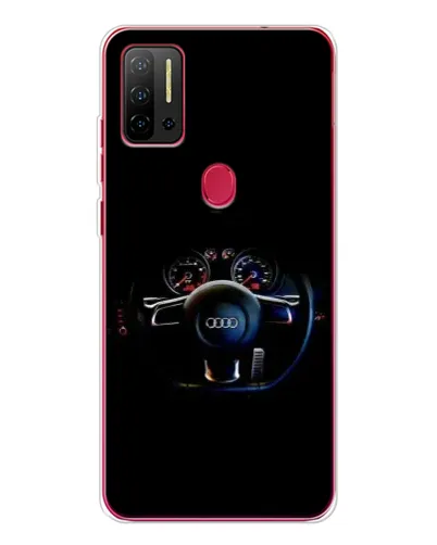 Чохол для Ulefone Note 11P з картинкою «Салон Audi — кермо»