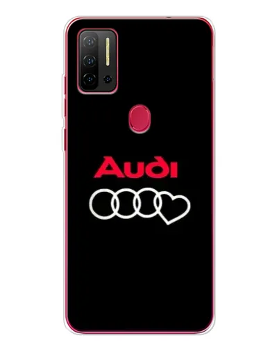 Чохол для Ulefone Note 11P з картинкою «Логотип Audi Heart»