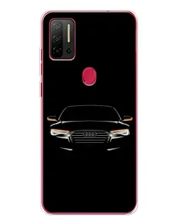 Чохол для Ulefone Note 11P з картинкою «Audi — нічний контур»
