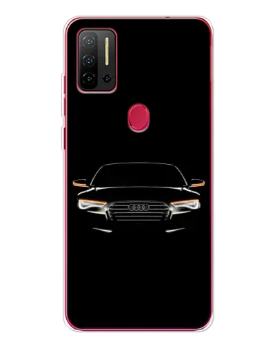 Чохол для Ulefone Note 11P з картинкою «Audi — нічний контур»
