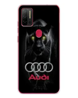 Чохол для Ulefone Note 11P з картинкою «Пантера та Audi»