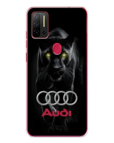 Чохол для Ulefone Note 11P з картинкою «Пантера та Audi»