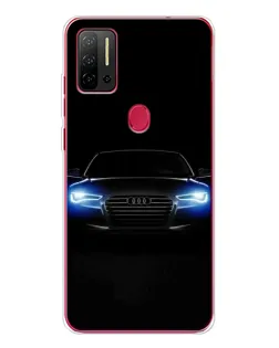 Чохол для Ulefone Note 11P з картинкою «Audi в неоні»