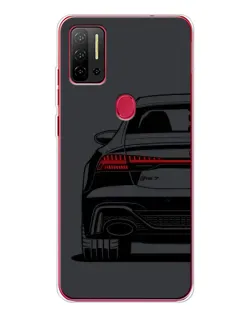 Чохол для Ulefone Note 11P з картинкою «Задня частина Audi — арт»