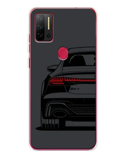 Чохол для Ulefone Note 11P з картинкою «Задня частина Audi — арт»
